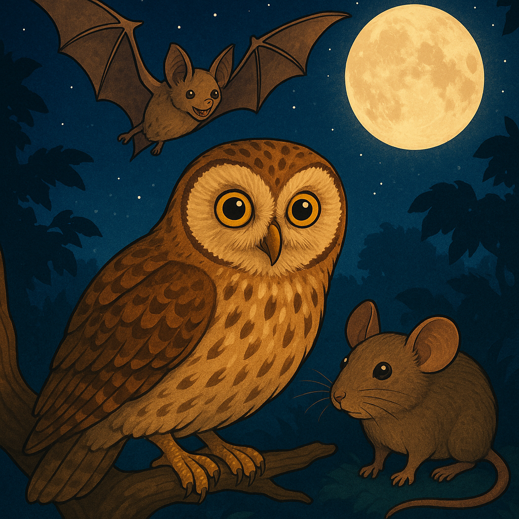 夜行性動物の驚くべき適応能力